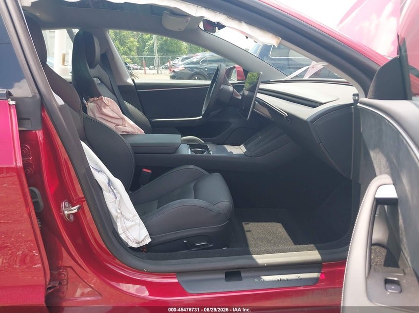 2024 Tesla Model 3 VIN 5YJ3E1ET2RF849276 IAAI salvage auction — FRONT END, Salvage (Virginia), sold $15,600 on 2026-07-31 (photo 5)