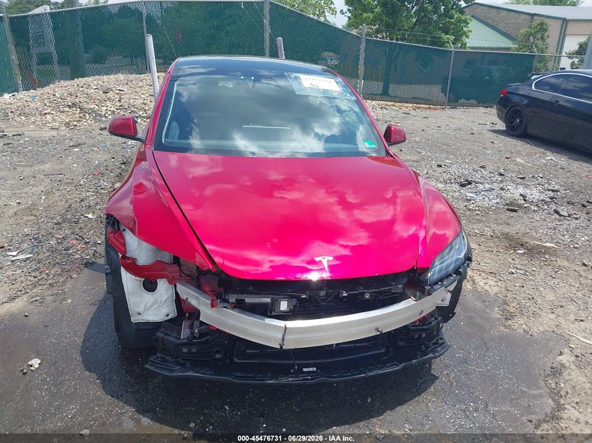 2024 Tesla Model 3 VIN 5YJ3E1ET2RF849276 IAAI salvage auction — FRONT END, Salvage (Virginia), sold $15,600 on 2026-07-31 (photo 6)