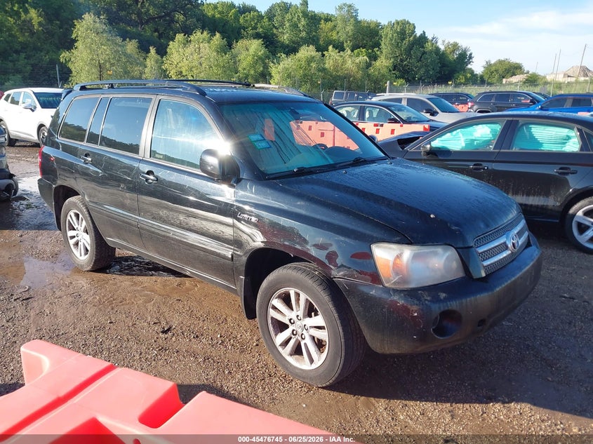 2006 Toyota Highlander VIN JTEEW21AX60004939 IAAI salvage auction — NORMAL WEAR, Clear (Illinois), sold $600 on 2026-07-22 (photo 1)