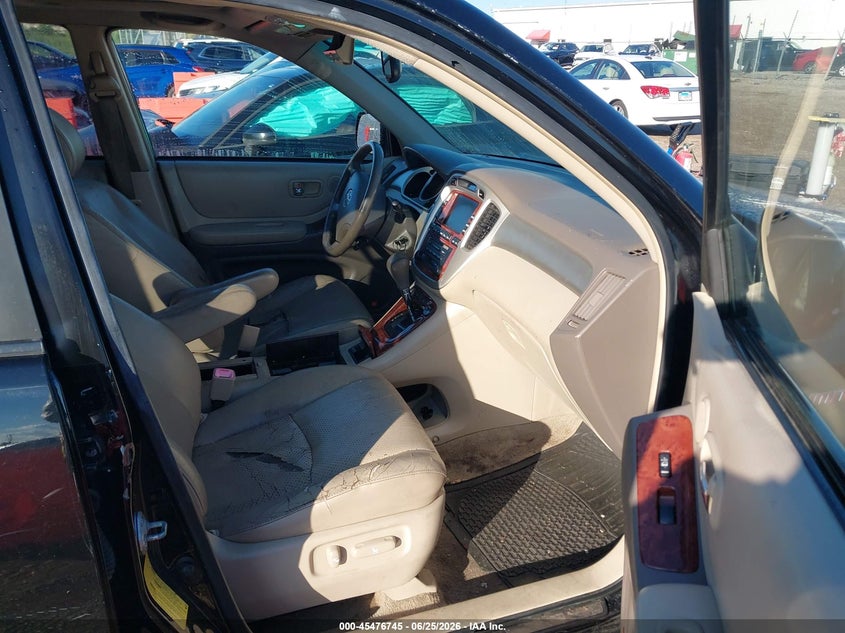 2006 Toyota Highlander VIN JTEEW21AX60004939 IAAI salvage auction — NORMAL WEAR, Clear (Illinois), sold $600 on 2026-07-22 (photo 5)