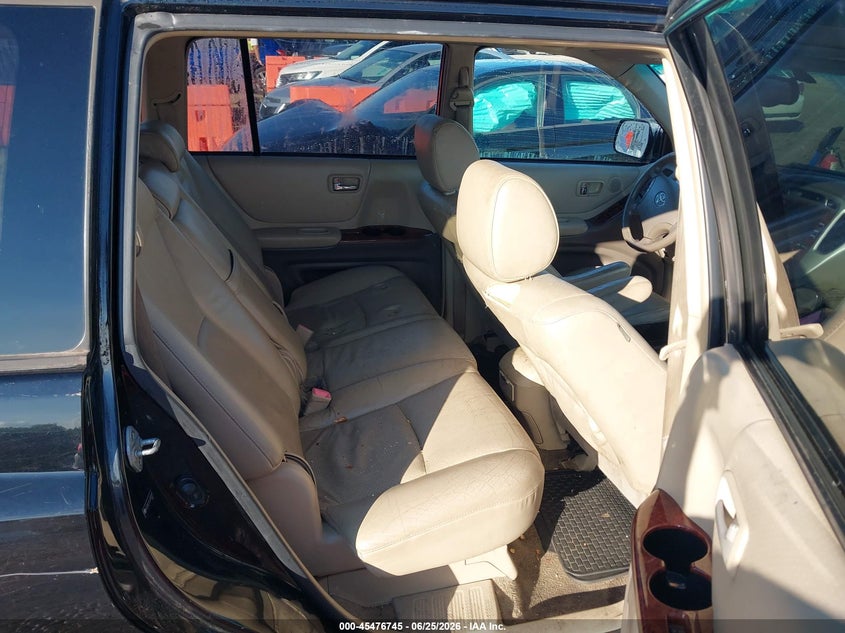 2006 Toyota Highlander VIN JTEEW21AX60004939 IAAI salvage auction — NORMAL WEAR, Clear (Illinois), sold $600 on 2026-07-22 (photo 8)