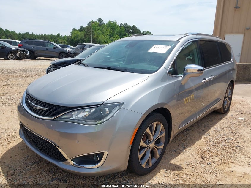 2017 Chrysler Pacifica VIN 2C4RC1GG8HR533125 IAAI salvage auction — REAR END, Salvage (North Carolina), sold $2,950 on 2026-07-16 (photo 2)