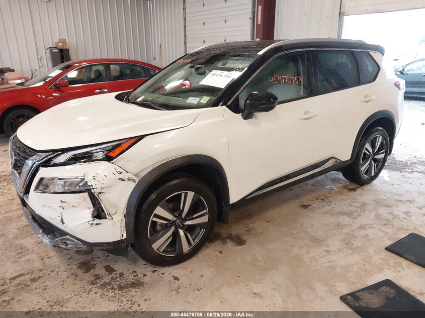 2023 Nissan Rogue VIN JN8BT3CB3PW488841 IAAI salvage auction — FRONT END, Salvage Title, sold $3,250 on 2026-07-28 (photo 2)