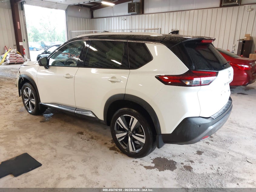 2023 Nissan Rogue VIN JN8BT3CB3PW488841 IAAI salvage auction — FRONT END, Salvage Title, sold $3,250 on 2026-07-28 (photo 3)