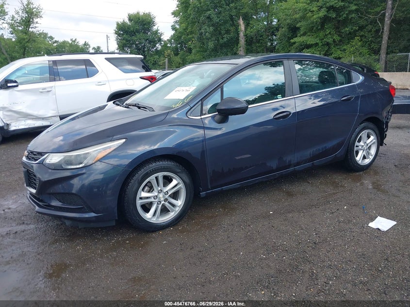2016 Chevrolet Cruze VIN 1G1BE5SM8G7279893 IAAI salvage auction — REAR END, Salvage - Greater Than 75% (Maryland), sold $700 on 2026-07-18 (photo 2)