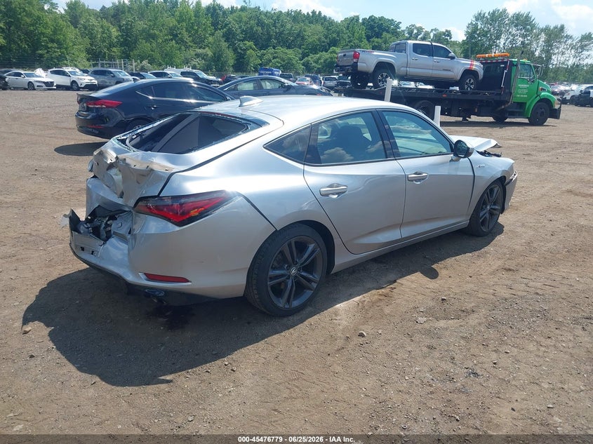 2023 Acura Integra VIN 19UDE4H30PA009506 IAAI salvage auction — FRONT & REAR, Salvage (Idaho), sold $2,950 on 2026-07-10 (photo 4)