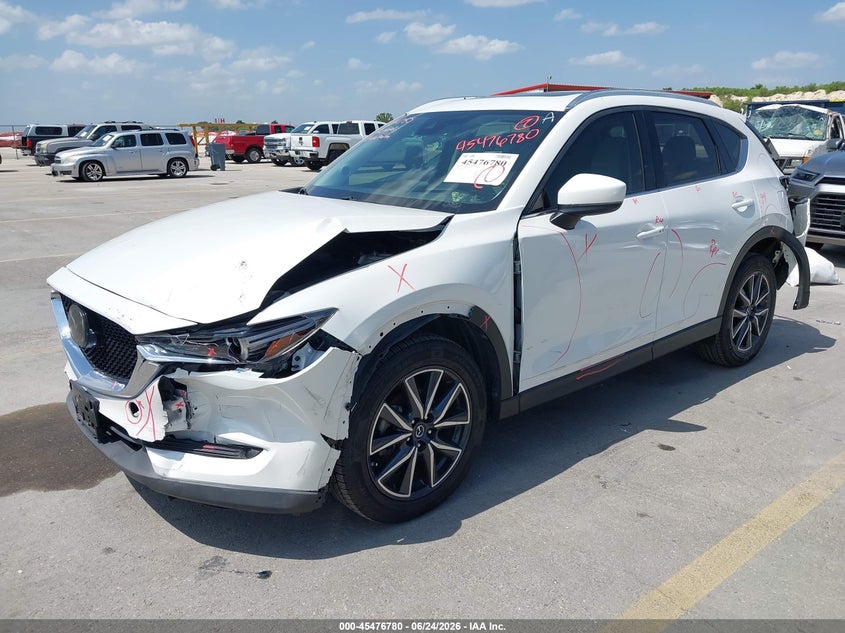 2018 Mazda Cx-5 VIN JM3KFADM5J0422705 IAAI salvage auction — FRONT & REAR, Original (Texas), sold $6,250 on 2026-08-20 (photo 2)