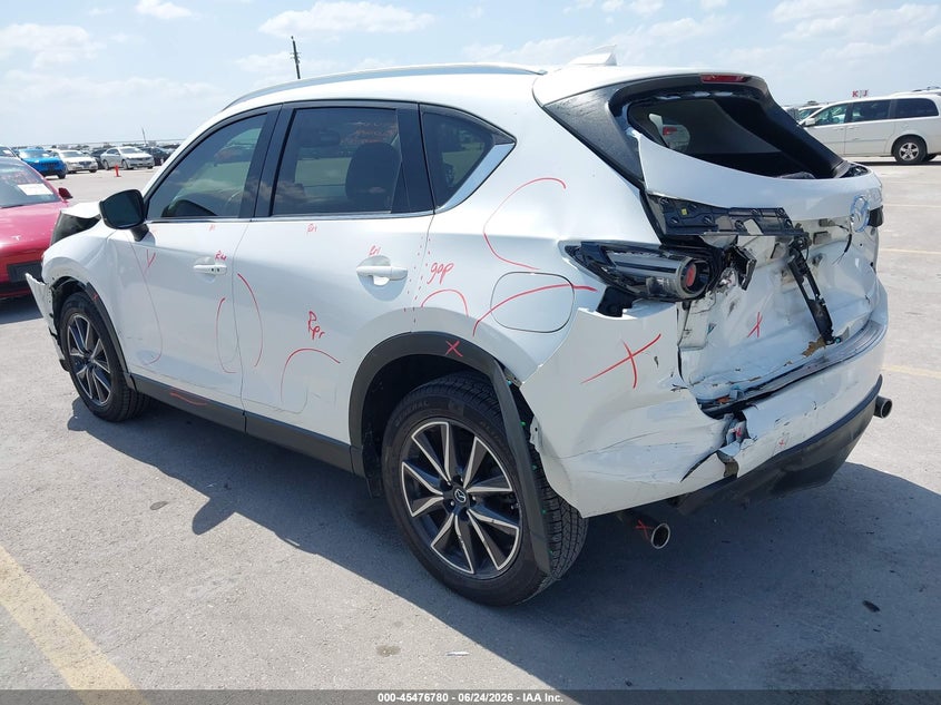 2018 Mazda Cx-5 VIN JM3KFADM5J0422705 IAAI salvage auction — FRONT & REAR, Original (Texas), sold $6,250 on 2026-08-20 (photo 3)