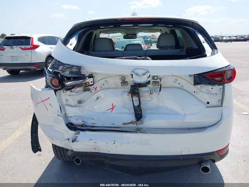 2018 Mazda Cx-5 VIN JM3KFADM5J0422705 IAAI salvage auction — FRONT & REAR, Original (Texas), sold $6,250 on 2026-08-20 (photo 6)