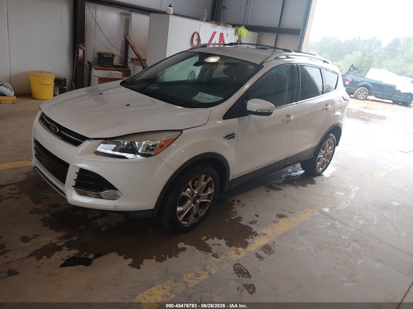 2014 Ford Escape VIN 1FMCU9J98EUA67329 IAAI salvage auction — SIDE, Salvage Title, sold $675 on 2026-07-23 (photo 2)