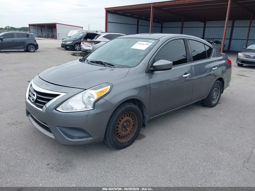 2017 Nissan Versa VIN 3N1CN7AP1HL853365 IAAI salvage auction — NORMAL WEAR, Clear (Florida), sold $700 on 2026-07-18 (photo 2)