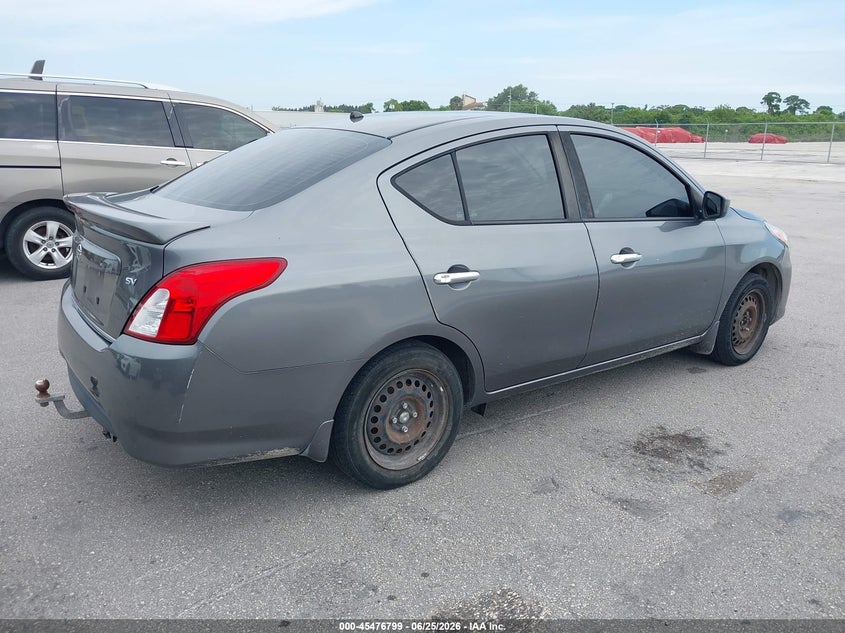 2017 Nissan Versa VIN 3N1CN7AP1HL853365 IAAI salvage auction — NORMAL WEAR, Clear (Florida), sold $700 on 2026-07-18 (photo 4)
