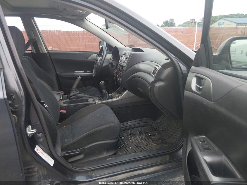2011 Subaru Impreza VIN JF1GH6B66BG818554 IAAI salvage auction — RIGHT FRONT, Salvage (Pennsylvania), sold $300 on 2026-07-15 (photo 5)