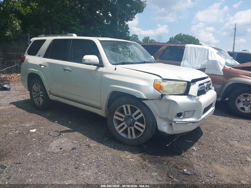 2010 Toyota 4runner VIN JTEZU5JR1A5012325 IAAI salvage auction — FRONT END, Salvage (Idaho), sold $6,600 on 2026-07-22 (photo 1)