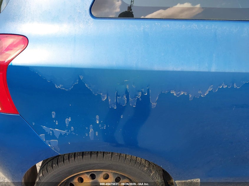 2007 Toyota Yaris VIN JTDJT923975095632 IAAI salvage auction — NORMAL WEAR, Original (Maine), sold $650 on 2026-07-06 (photo 6)
