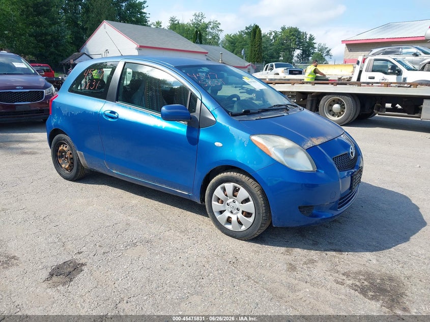2007 Toyota Yaris VIN JTDJT923975095632 IAAI salvage auction — NORMAL WEAR, Original (Maine), sold $650 on 2026-07-06 (photo 1)