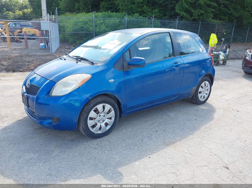 2007 Toyota Yaris VIN JTDJT923975095632 IAAI salvage auction — NORMAL WEAR, Original (Maine), sold $650 on 2026-07-06 (photo 2)