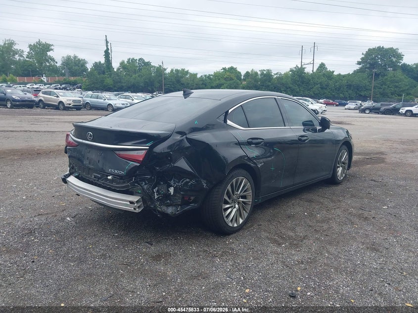 2023 Lexus ES VIN 58AEA1C16PU031032 IAAI salvage auction — REAR END, Salvage Title, sold $15,600 on 2026-08-01 (photo 6)