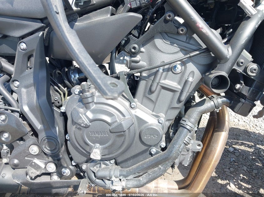 2022 Yamaha Mt VIN JYARM32E9NA004597 IAAI salvage auction — ALL OVER, Salvage (Pennsylvania), sold $2,500 on 2026-07-22 (photo 8)