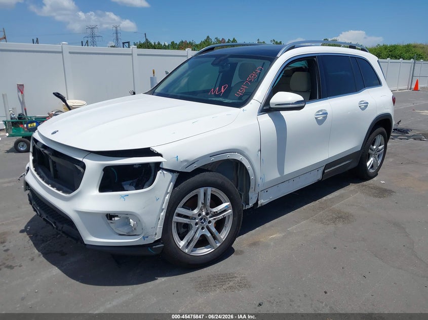 2023 Mercedes-benz Glb VIN W1N4M4HB6PW285337 IAAI salvage auction — FRONT END, Rebuildable (Florida), sold $12,950 on 2026-07-13 (photo 2)