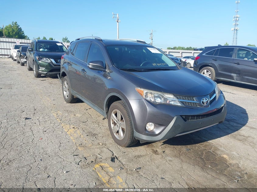 2015 Toyota Rav 4 VIN JTMRFREV6FJ021730 IAAI salvage auction — REAR END, Salvage (Georgia), sold $5,250 on 2026-08-09 (photo 1)