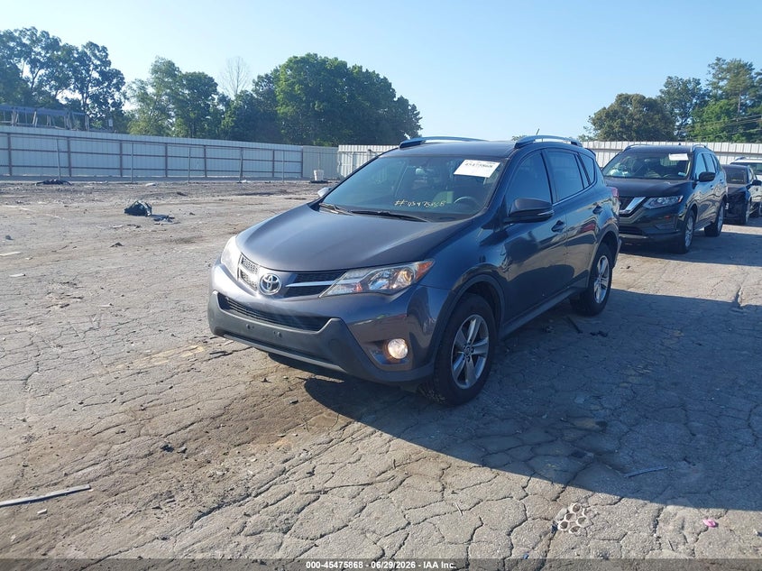 2015 Toyota Rav 4 VIN JTMRFREV6FJ021730 IAAI salvage auction — REAR END, Salvage (Georgia), sold $5,250 on 2026-08-09 (photo 2)