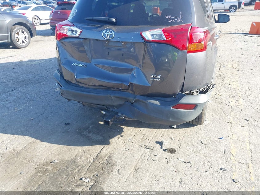 2015 Toyota Rav 4 VIN JTMRFREV6FJ021730 IAAI salvage auction — REAR END, Salvage (Georgia), sold $5,250 on 2026-08-09 (photo 6)