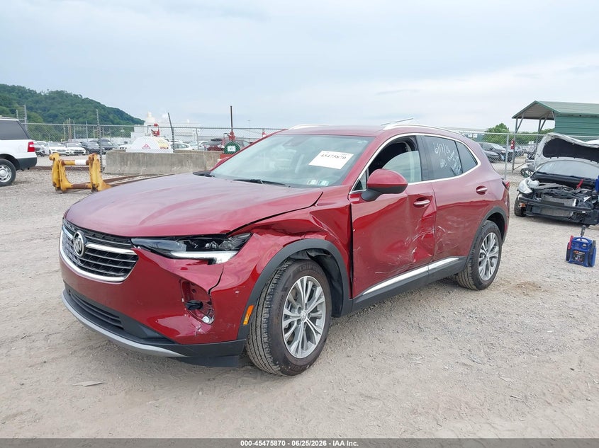 2023 Buick Envision VIN LRBAZLR46PD120646 IAAI salvage auction — LEFT SIDE, Salvage (Pennsylvania), sold $7,250 on 2026-07-21 (photo 2)