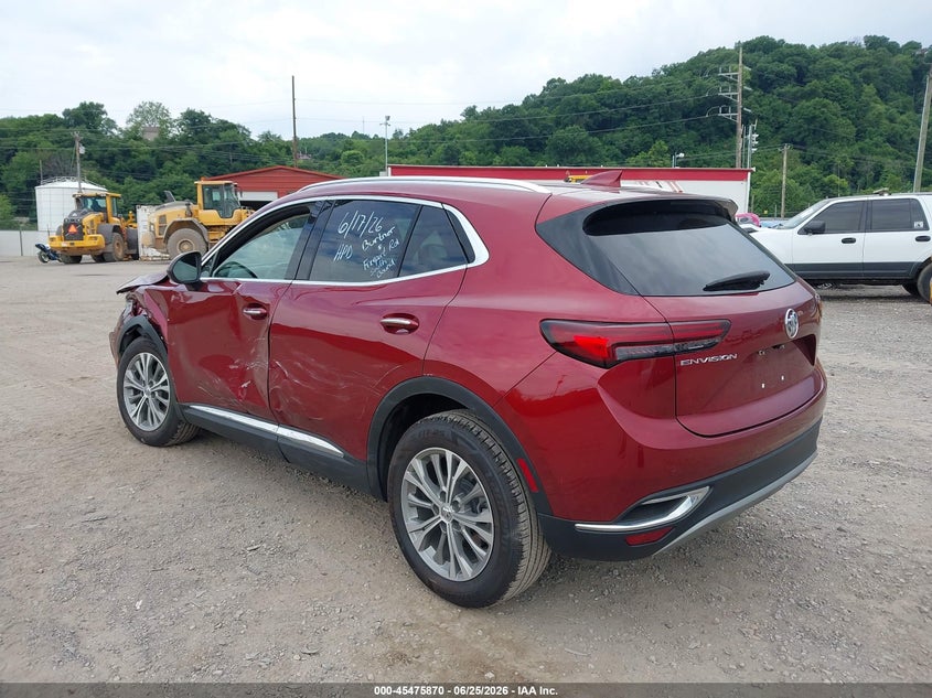 2023 Buick Envision VIN LRBAZLR46PD120646 IAAI salvage auction — LEFT SIDE, Salvage (Pennsylvania), sold $7,250 on 2026-07-21 (photo 3)