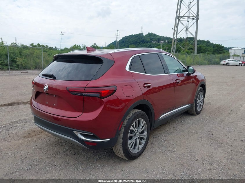 2023 Buick Envision VIN LRBAZLR46PD120646 IAAI salvage auction — LEFT SIDE, Salvage (Pennsylvania), sold $7,250 on 2026-07-21 (photo 4)