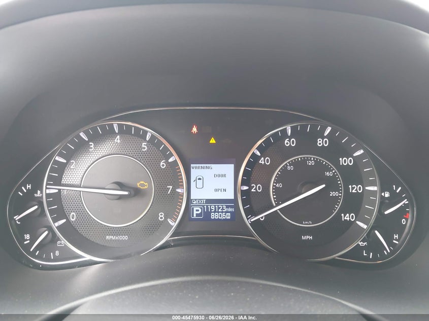 2017 Nissan Armada VIN JN8AY2NE6H9704115 IAAI salvage auction — FRONT END, Salvage (Tennessee), sold $4,600 on 2026-07-23 (photo 7)