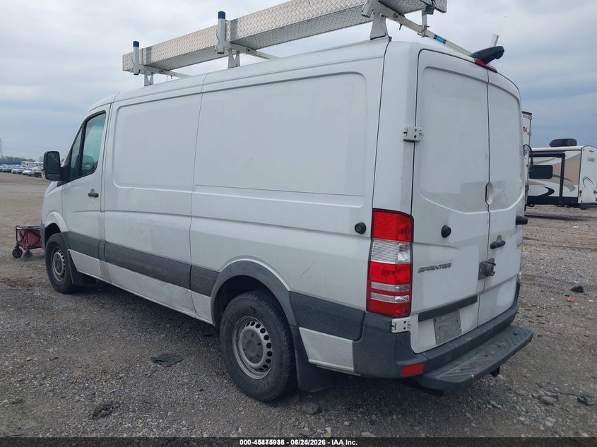 2017 Freightliner Sprinter 2500 VIN WDYPE7CD7HP573928 IAAI salvage auction — FRONT END, Clear (Maryland), sold $3,100 on 2026-07-29 (photo 3)