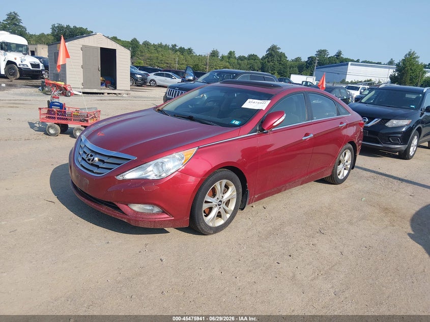 2013 Hyundai Sonata VIN 5NPEC4AC7DH686446 IAAI salvage auction — NORMAL WEAR, Original (New Hampshire), sold $1,075 on 2026-07-15 (photo 2)