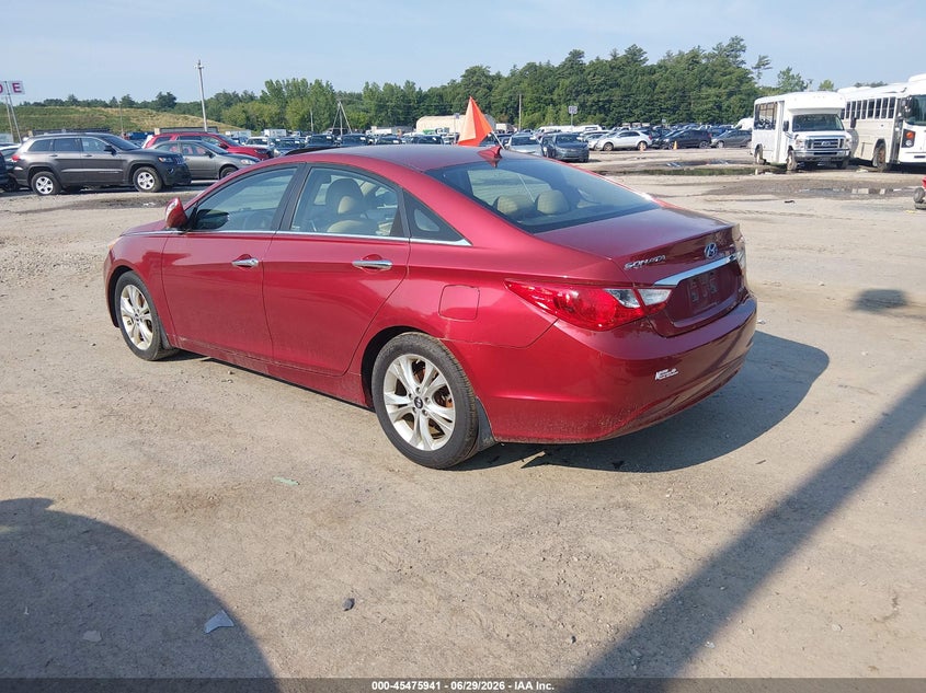 2013 Hyundai Sonata VIN 5NPEC4AC7DH686446 IAAI salvage auction — NORMAL WEAR, Original (New Hampshire), sold $1,075 on 2026-07-15 (photo 3)