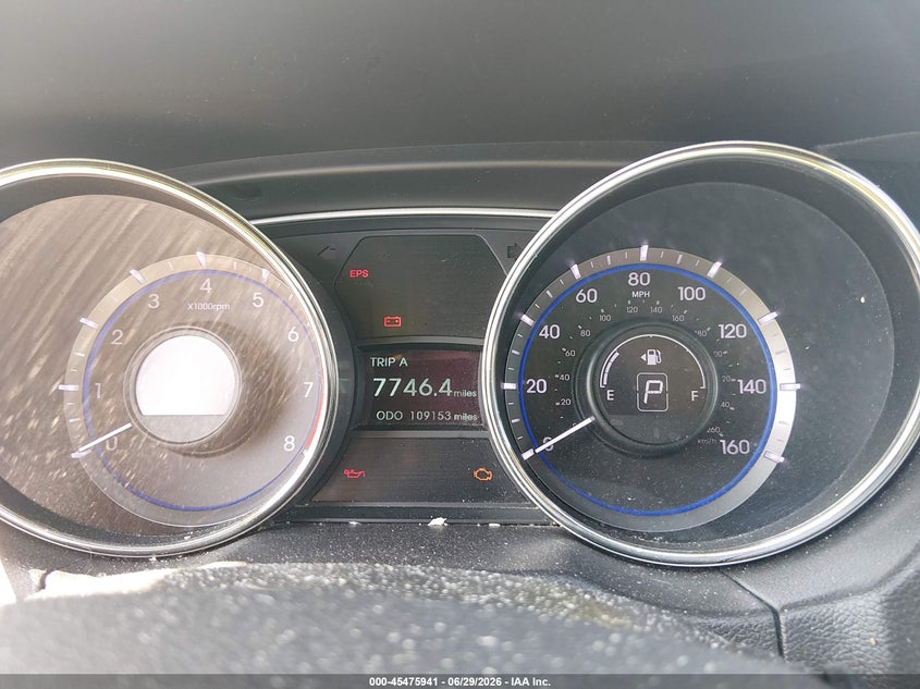 2013 Hyundai Sonata VIN 5NPEC4AC7DH686446 IAAI salvage auction — NORMAL WEAR, Original (New Hampshire), sold $1,075 on 2026-07-15 (photo 7)