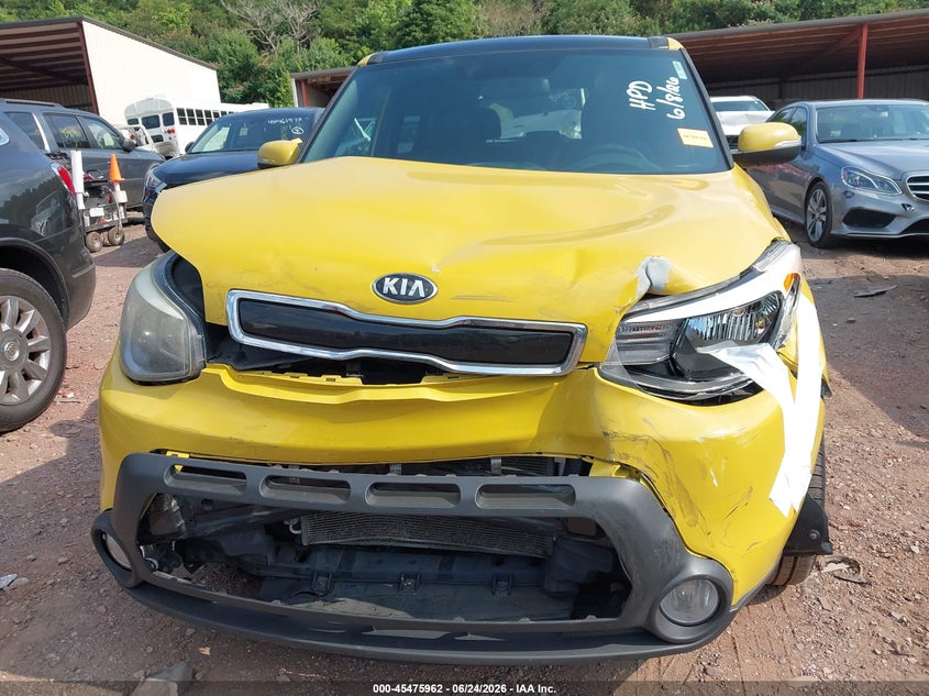 2014 Kia Soul VIN KNDJP3A51E7025094 IAAI salvage auction — FRONT END, Salvage (Alabama), sold $575 on 2026-07-15 (photo 6)