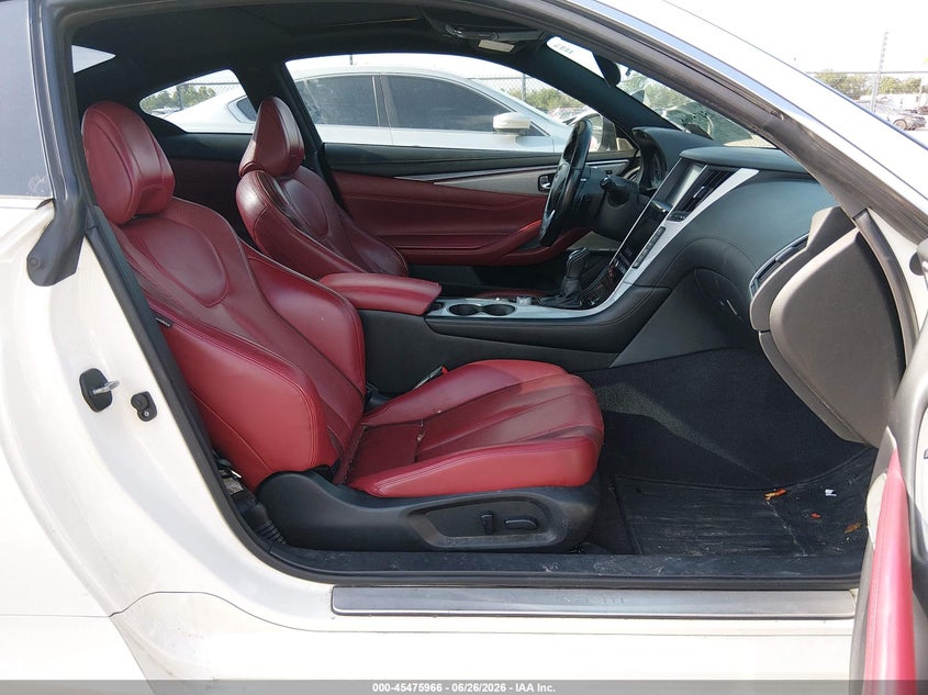 2017 Infiniti Q60 VIN JN1EV7EKXHM364461 IAAI salvage auction — Unknown, Wait Title, sold $25 on 2026-10-08 (photo 5)