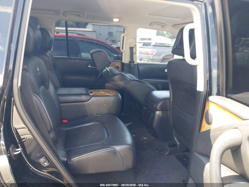 2014 Infiniti Qx80 VIN JN8AZ2NE7E9062464 IAAI salvage auction — FRONT END, Salvage (North Carolina), sold $1,750 on 2026-07-08 (photo 8)