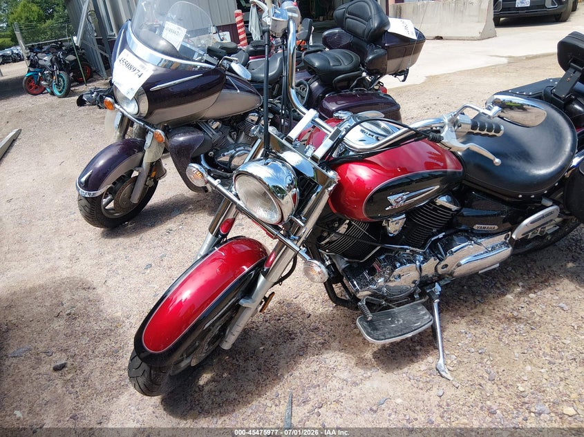 2005 Yamaha Xvs1100 VIN JYAVP11E35A077976 IAAI salvage auction — FRONT END, Junk Bill Of Sale Mv2459 (Wisconsin), sold $350 on 2026-07-08 (photo 2)