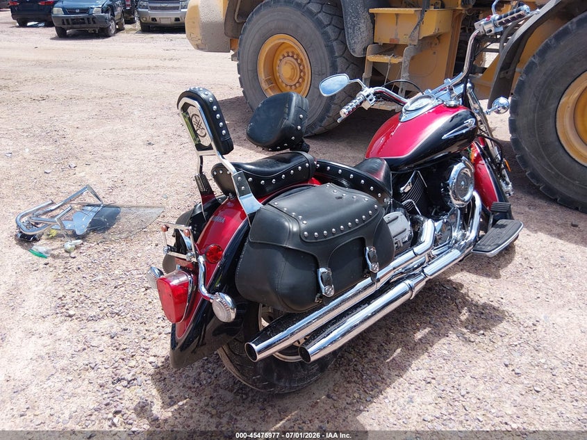 2005 Yamaha Xvs1100 VIN JYAVP11E35A077976 IAAI salvage auction — FRONT END, Junk Bill Of Sale Mv2459 (Wisconsin), sold $350 on 2026-07-08 (photo 4)