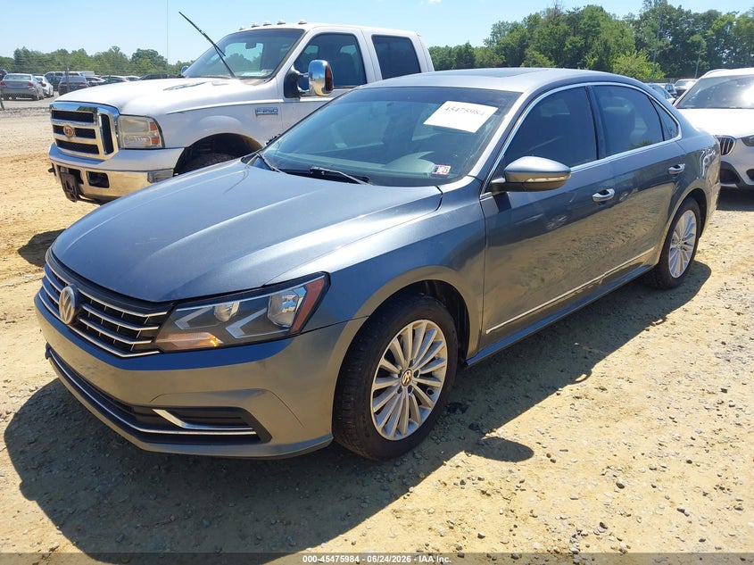 2017 Volkswagen Passat VIN 1VWBT7A34HC061022 IAAI salvage auction — NORMAL WEAR, Clear (Virginia), sold $2,300 on 2026-07-20 (photo 2)