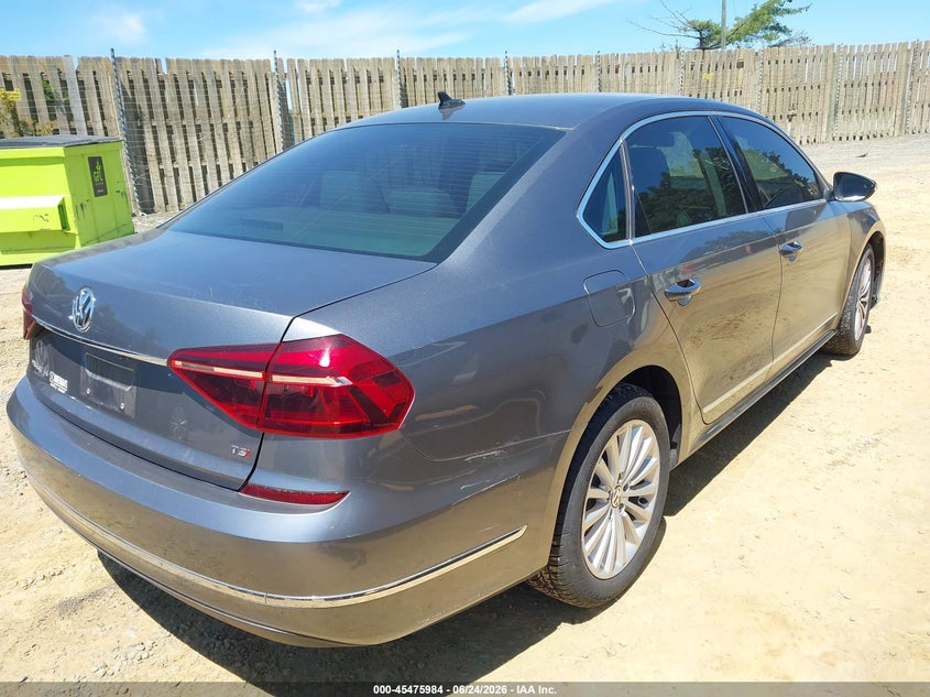 2017 Volkswagen Passat VIN 1VWBT7A34HC061022 IAAI salvage auction — NORMAL WEAR, Clear (Virginia), sold $2,300 on 2026-07-20 (photo 4)