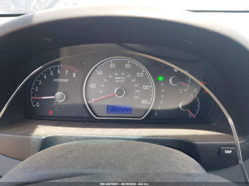 2009 Hyundai Elantra VIN KMHDU46D59U639418 IAAI salvage auction — NORMAL WEAR, Clear (Oklahoma), sold $250 on 2026-07-08 (photo 7)