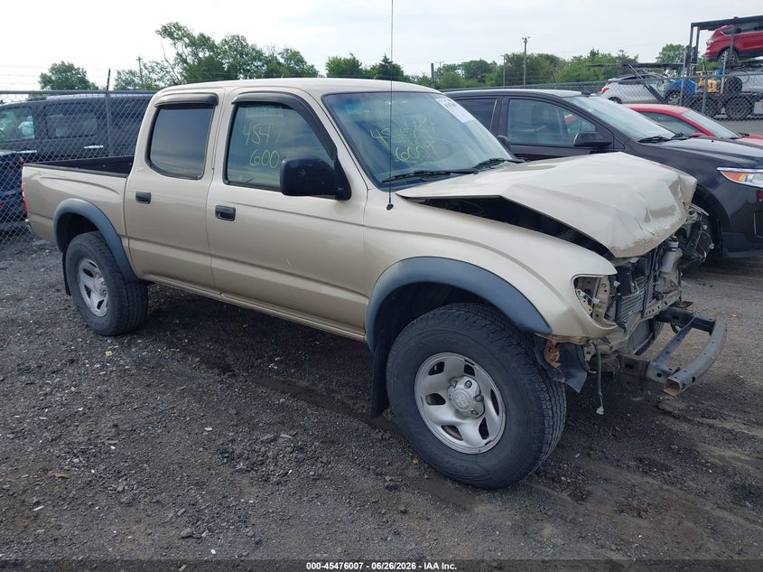2004 Toyota Tacoma VIN 5TEHN72NX4Z380136 IAAI salvage auction — FRONT END, Clear (Virginia), sold $3,850 on 2026-07-21 (photo 1)