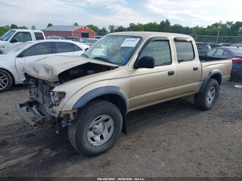 2004 Toyota Tacoma VIN 5TEHN72NX4Z380136 IAAI salvage auction — FRONT END, Clear (Virginia), sold $3,850 on 2026-07-21 (photo 2)