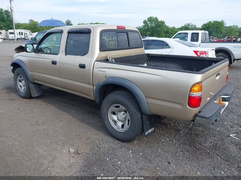 2004 Toyota Tacoma VIN 5TEHN72NX4Z380136 IAAI salvage auction — FRONT END, Clear (Virginia), sold $3,850 on 2026-07-21 (photo 3)