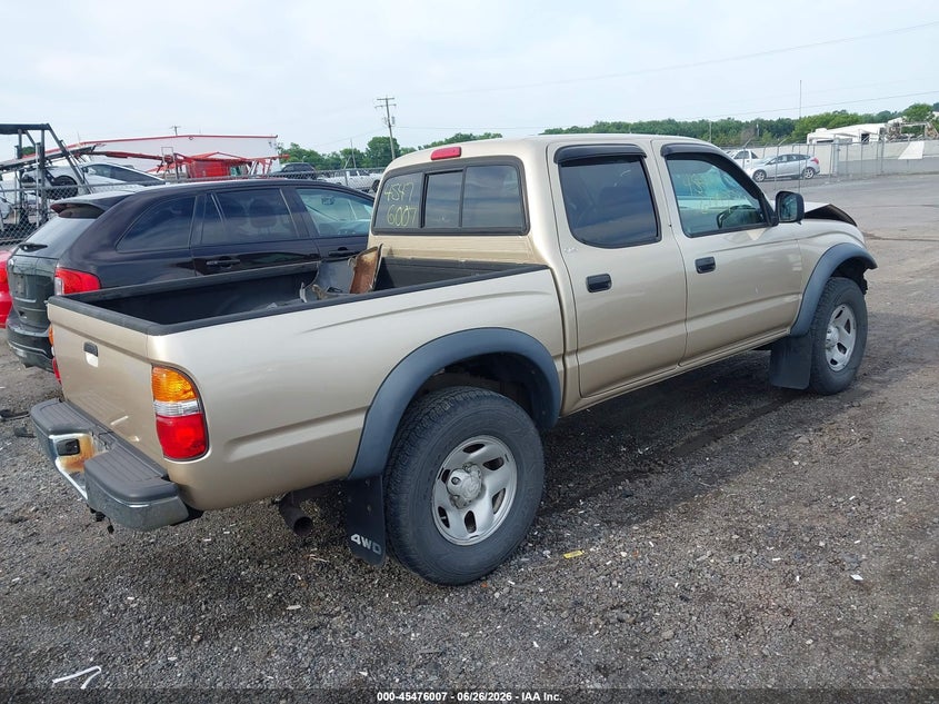 2004 Toyota Tacoma VIN 5TEHN72NX4Z380136 IAAI salvage auction — FRONT END, Clear (Virginia), sold $3,850 on 2026-07-21 (photo 4)