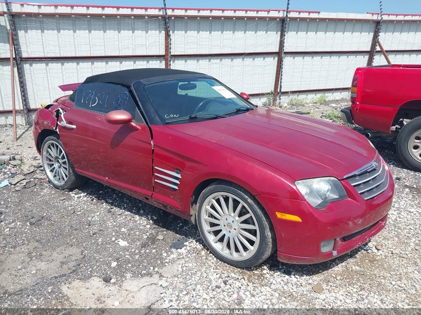 2007 Chrysler Crossfire VIN 1C3LN55L57X073319 IAAI salvage auction — RIGHT SIDE, Salvage (Arkansas), sold $225 on 2026-07-09 (photo 1)