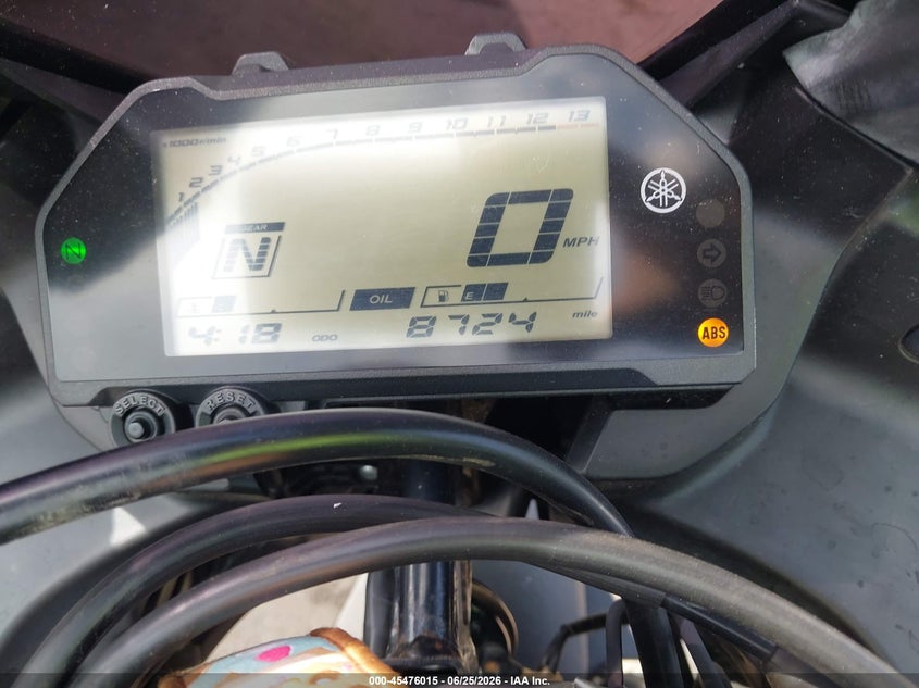 2020 Yamaha Yzf VIN MH3RH18Y3LK004893 IAAI salvage auction — RIGHT SIDE, Salvage (Massachusetts), sold $650 on 2026-07-28 (photo 7)
