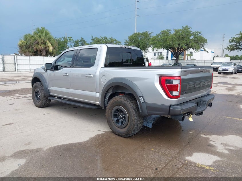 2022 Ford F-150 VIN 1FTFW1RG3NFB78178 IAAI salvage auction — Theft, Salvage, sold $1,250 on 2026-09-02 (photo 3)